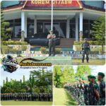 Jaga Selalu Kehormatan Diri, Pesan Danrem 121/Abw Brigjen Tni Luqman Arief, M.I.P., Pimpin Apel Luar Biasa Korem 121/Abw